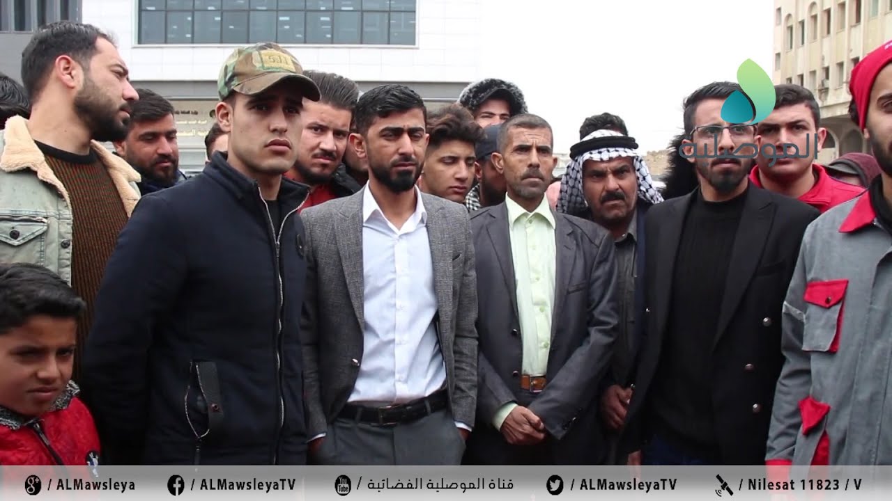 عمال معامل اسمنت بادوش القديم وسنجار ينفذون وقفة احتجاجية للمطالبة بشمولهم بقرار 315