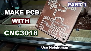 How to make PCB with mini CNC3018 Part 1 (Eagle, FlatCAM, grbl/Candle)