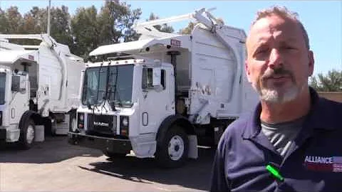 2003 Mack MR Heil Front Loader 40yd Fully Refurbished EX-AZ City Maintained - Alliance Refuse Trucks