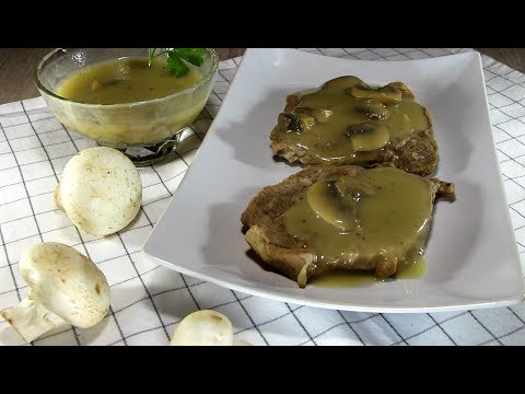 Видео: Елен: рецепта за пържола с гъбен сос