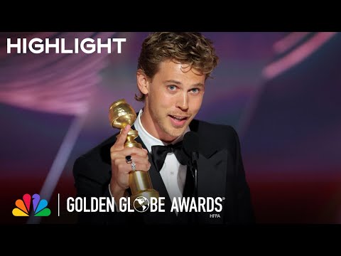 Austin Butler Wins Best Actor in a Drama Motion Picture | 2023 Golden Globe Awards on NBC