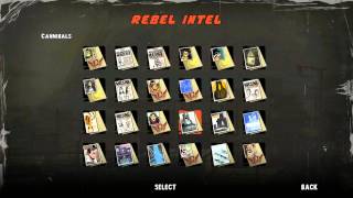 Shank 2, HD presentation of ALL Rebel Intel