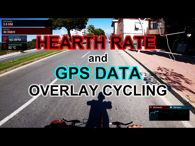 elektrode Få kontrol for mig GPS and HEARTH RATE Overlay with Cycling Data - YouTube