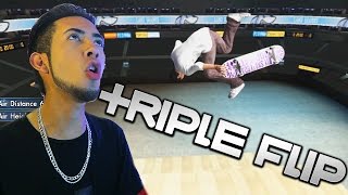 Skate 3 Xbox One: TAILWALK TRIPLE FLIP & BMX! | Skate 3 Funny Moments