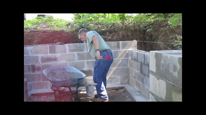 Jamie and Cathy's Root Cellar Build 2016-2017