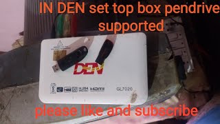 How to use pendrive in DEN set top box videos, photo, music ,pvr in normal TV screenshot 5