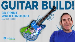 Can a 3D PRINTED GUITAR Actually Sound Good? - From CAD to First Riff