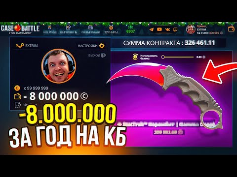 КЕЙС БАТЛ МИНУС 8.000.000 за ГОД! А ЕСЛИ НАПИСАТЬ ИМ и ВЫБИТЬ ЭТО! CASE-BATTLE