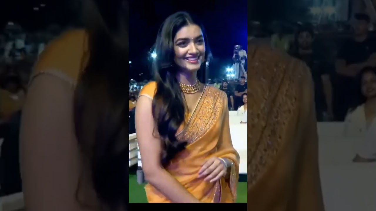 Bhagyashri Borse | Beautiful Entry | Nallanchu Thellacheera Song | Mr Bachchan | RaviTeja | Shorts