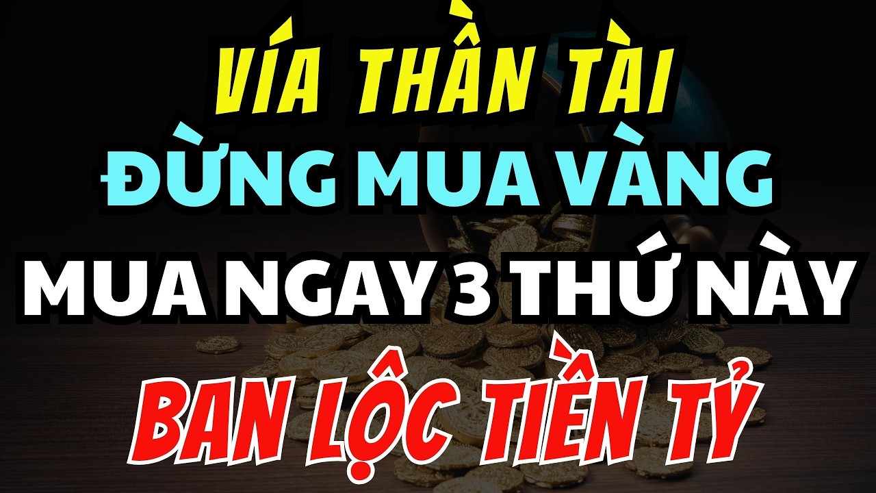 Ngày vía Thần Tài đừng mua VÀNG, hãy mua ngay 3 thứ này