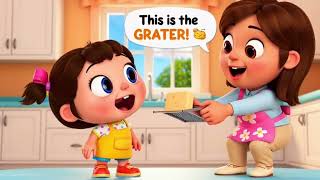 Learn English in the Kitchen Lily helps Mom cook — and learns 10 kitchen phrases! 