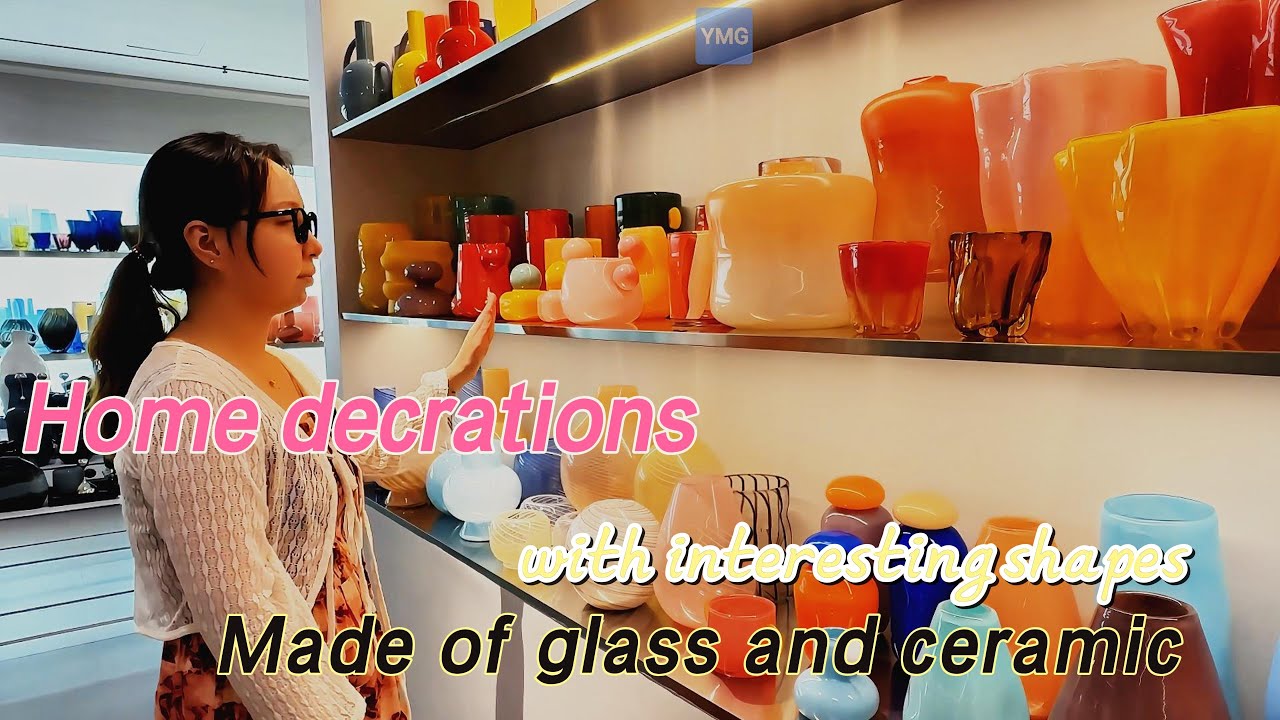Boxi Homeware - Beautiful vases made of glass and ceramics, wholesale in Yiwu market, China. #vase