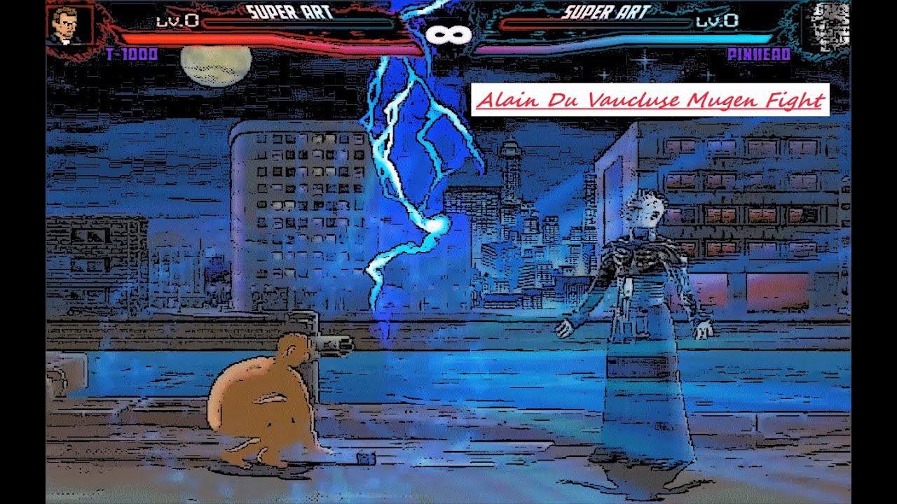 Mugen : T-1000 (Terminator) Vs Pinhead (Hellraiser) (Request