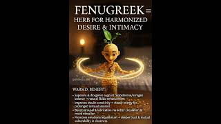 Fenugreek Herb That Harmonizes Desire Unlocks Intimacy