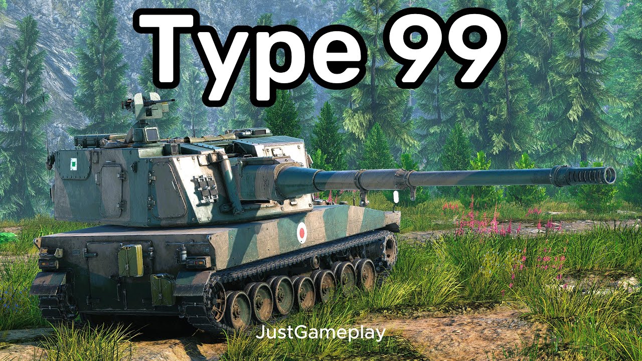 ⁣Type 99 Long Nose: Japan's Unique Self-Propelled Howitzer Gameplay | War Thunder