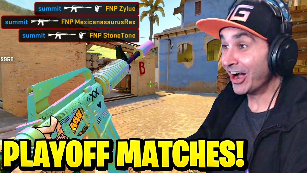 Summit1g Competes in FIRST CSGO Playoff Series in ESEA Open League ...