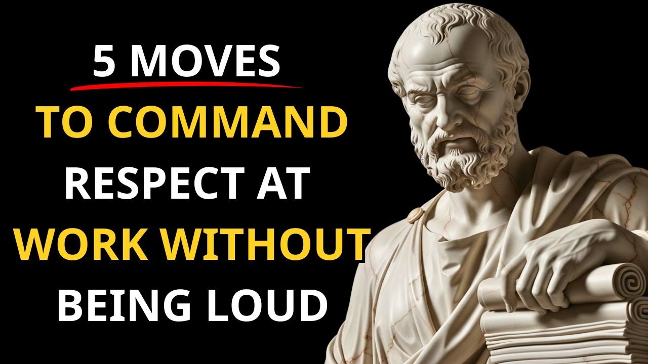 5 Moves to Command Respect at Work — Without Being Loud | Stoicism
