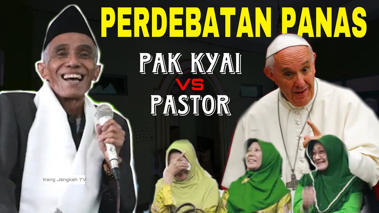 KH Sholichun Serius Tapi Lucu - Perdebatan Menarik Kyai dengan Pastor