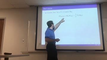 Quantum Information Tutorial: Part III