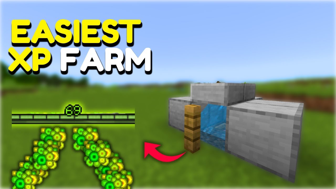 FAST XP FARM TUTORIAL FOR MINECRAFT BEDROCK 1.21!