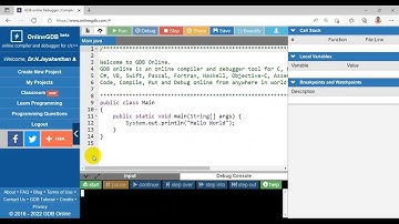 Online GDP Compiler for Java Programming