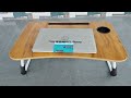 Portable Laptop Table: OPTIFINE Engineered Wood Design