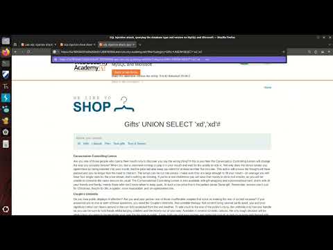 Portswigger || Sql Injection || Lab 4