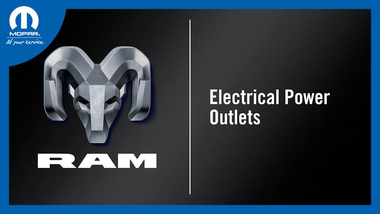 Electrical Power Outlets | How To | 2026 Ram Chassis Cab