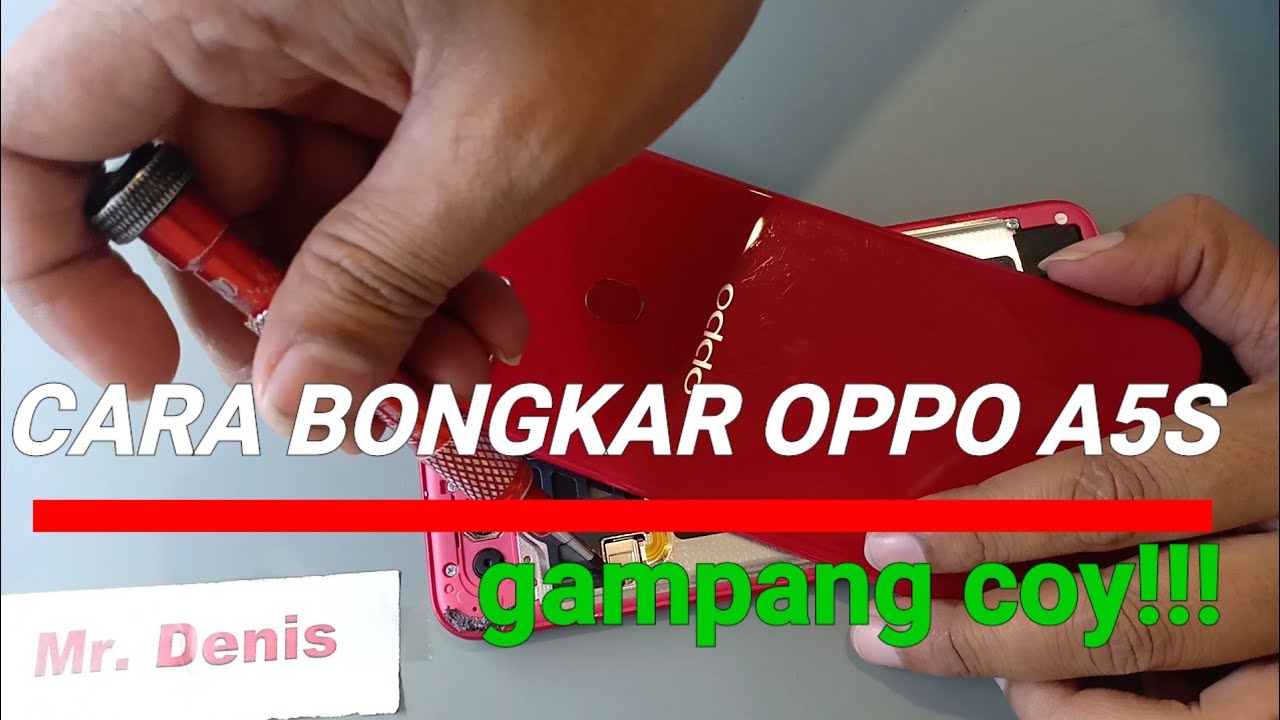 Disassembly: Oppo A5S Cph1909 || Cara Bongkar Oppo A5S - Youtube