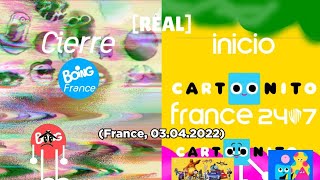 Real Cierre De Boing E Inicio De Cartoonito 247 France, 03.04.2023