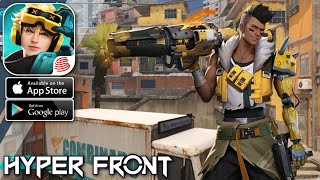 Hyper Front - Gameplay Walkthrough Part 1 - Tutorial (Android, iOS) screenshot 4