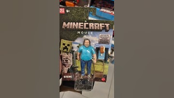 MINECRAFT Movie STEVE action figure #shorts