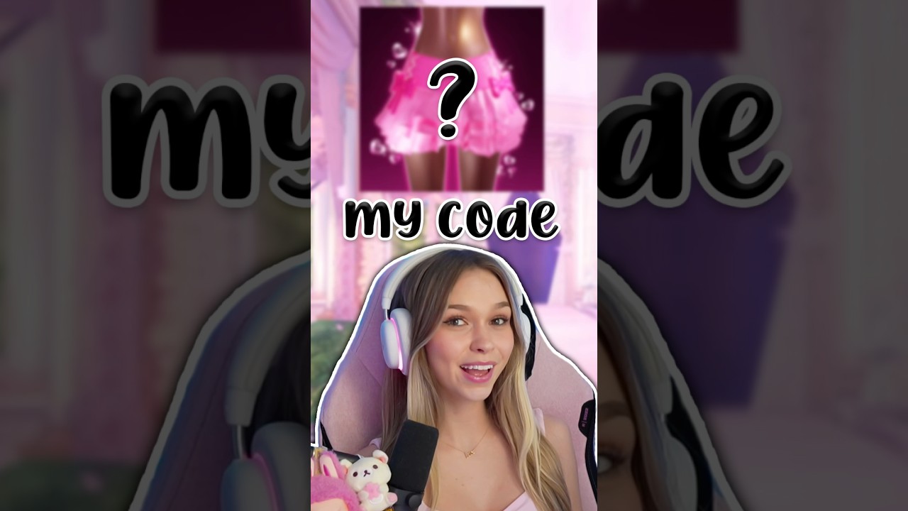 I am getting MY OWN CODE in Dress to Impress 💕 #roblox #dresstoimpress #ellasparis
