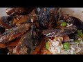 #moules#a la sauce tomate #riz sauté #au petit-pois,un Bon plat savoureux #tiktokvideo 