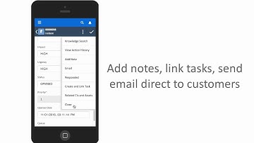 Remedyforce 2017.01 Mobile for Agent