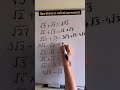 Understand the basics of radical expression#trending #maths #radical #mathstricks #viral #shortvideo