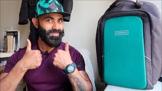 CARRIALL | Anti Theft Smart Backpack | Columbus Green