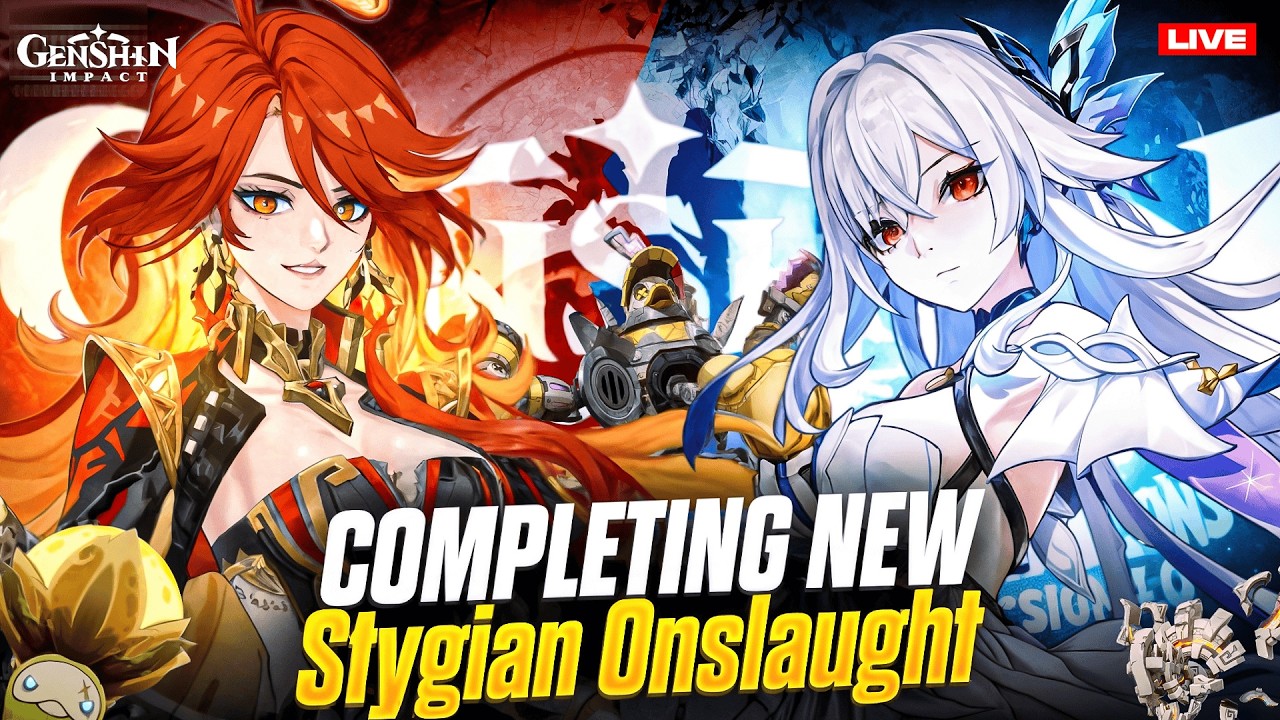 🔴Trying New Stygian Onslaught + ACCOUNT REVIEWS | ROAD TO 4K SUBS | Genshin Impact 6.4 Live