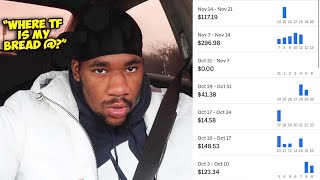 I Made Over $700 On Uber Eats BARELY WORKING!