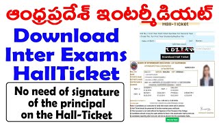 how to download ap inter March 2020 Hall Ticket | ap inter | AP Intermediate Hall Tickets 2020