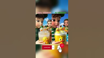 Squid Game AI Summer Drinks ASMR:What do you thing of AI version? #shorts #squidgame #asmr