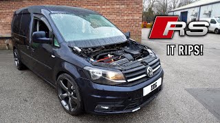 BUILDING AN AUDI RS ENGINE SWAPPED VW CADDY | PART 4