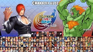 CAPCOM VS SNK EVOLUTION REV 2 Update 2020