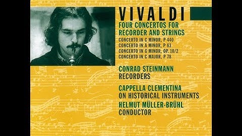 Antonio Vivaldi, Concerto in C Major, P 78 I. Allegro non molto / Conrad Steinmann
