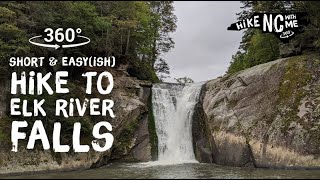 Elk River Falls Short & Easy(ish) Waterfall Hike North Carolina