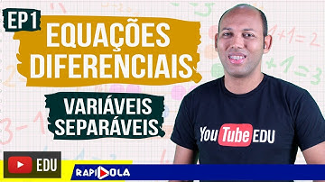 Equações Diferenciais Separáveis  🔴 EXEMPLO RESOLVIDO 1