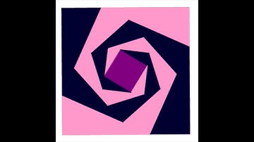 Ashna animated square spiral