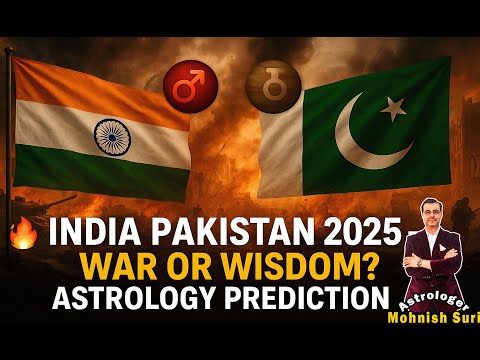 🔥 India Pakistan 2025 War or Wisdom? Astrology Prediction
