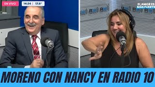 Guillermo Moreno con Nancy Pazos EN VIVO por Radio 10 - 25/4/24