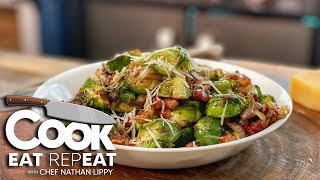 Pancetta Brussel Sprouts | Blackstone Griddles